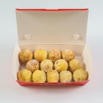 타코붐 종이도시락 중(M/50장) 타코야끼 14알용 포장용기 박스 : 맛붐