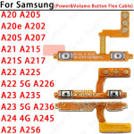 삼성 호환 갤럭시 A20 A20S A20E A21 A21S A22 A23 A24 A25 4G 5G 측면 버튼 스위치 볼륨 키 전원 켜기 끄기 플렉스 케이블 부품 : wt컴퍼니