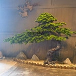 대형 나무 모형 시뮬레이션 된 환영 소나무 모델링 뿌리 조각 조경 중국 호텔 로비 쇼핑몰 조경G4567 : K무역