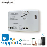 4 채널 eWeLink 스마트 WiFi 스위치 무선 건식 접촉 릴레이 모듈 APP RF433 원격 제어 Alexa Google 홈과 함께 작동 : wt컴퍼니