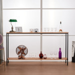 원목선반장 선반다이 스틸 엘다 원목선반 1800x940 : 파인타임