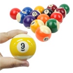 포켓볼 당구공세트 16구 국제규격 57.2mm 표준사이즈 나인볼용 : 오케이무역상사