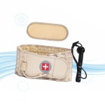 Kabandn 카반든 갈비뼈 복대 허리 감압 벨트 남녀용 29-49인치 옐로우 NR : 민공사트린카