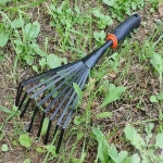 김영마켓 스틸 갈퀴 주말농장 괭이 텃밭용품 옥상텃밭 : 김영 추천 마켓