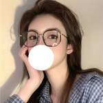 둥근얼굴 어울리는 안경테 안경 사각 초경량 프레임 패션 얇은 복고풍 그린 발재녹 : 모두스파크