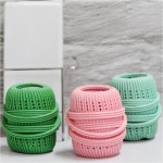 실리콘 세탁볼 엉킴최소 드럼 런드리볼 반영구 일반 색상랜덤 : 클릭투1