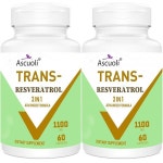 Trans-Resveratrol 순도 99%, 3-in-1 고급 포뮬러 레스베라트롤 보충제, NAD+, 면역 및 에너지 지원, 노화 방지, 피부 : 명진마트