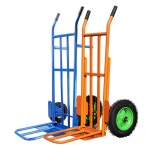 손수레 카트 이륜 구루마 농사용 구르마 사료 이륜차 현장 외발수레 : marketdilly