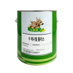 노루페인트 노루표 유성 방청 에나멜 철제 목재 페인트 4L : 아스달