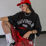 모빈스알 GLACIER MESH TOP 블랙 : 와우모터스