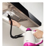 스팀해빙기 청소기 건 후드 고온 세차 배관 옐로우 강력한 : 글로벌노아