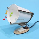 스피커의 원리 소리의 진동 진폭의 변화 종이컵 스피커 만들기 1인용 놀이 실습 : 팩토리존