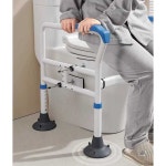 노인안전손잡이 양변기 안전손잡이 화장실 변기지지대 표준형 : GSmall