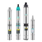 심정 펌프 모타 오배수 케이싱 인버터 수중 관정 엔진 10cm 6임펠러 370W 38m : 글로바잉1