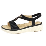 [갤러리아] 탠디 여성 샌들 (4.5CM) J1592 BLACK(타임월드) : 갤러리아백화점