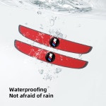 자동차 문콕방지 도어가드 실리콘 호환 충돌 방지 스트립 보호대 장식 스티커 액세서리 BMW M 로고 E90 F20 E46 E60 E70 E39 E36 E87... 