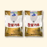 영월농협 동강마루 국산 찹쌀가루 / 떡 반죽용 1kg, 2개 : 꿀비야