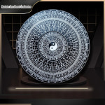 스피너 피젯 금속 체인 스트레스해소  태극권 Bagua Fidget Spinner 8cm 합금 풍수 나침반 자이로 스코프 선 데스크 장식 성인 스트레스... 