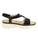 [갤러리아] 탠디 여성 샌들 (4.5CM) J1592 BLACK(타임월드) : 갤러리아백화점