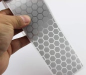 JINBING 실버 반사 열전사 의류용 안전 테이프 M60 뛰어난광도 세탁가능 : 호호마켓6