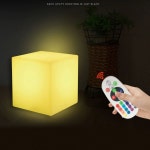 led 큐브 조명 10cm 스툴 정육면체 파티 라이트 야외 A. 기타, F. 20CM 블록 : 3우주상사