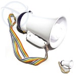 메가폰 대 HQ-1088 마이크포함 확성기 소형확성기 음향기기 : 페나트레이드