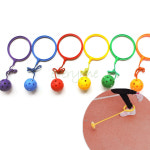 발목줄넘기 한발 줄넘기 점프 6개세트 발줄넘기 스윙볼 : 에브리원