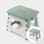 접이식 의자 26.5cmx21cm 그린 캠핑 놀이공원 목욕탕 간편 : 삼보상점