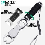 스케일 새로운 SAMOLLA 18KG 낚시 36 그립 합금 액세서리 스프링 알루미늄 펜치 grey : 공구상사7