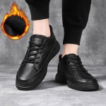 데일리신발 겨울 남성기모운동화 캐주얼키높이스니커즈 : 희망태파