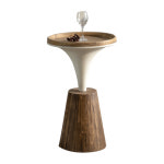 원목 와비사비 소형 소파테이블 쇼파테이블 화이트-H2804 소품제외 : 빠앙그로우