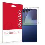 고광택 풀커버 2.5D 9H 강화유리 갤럭시Z 플립7, 1매입 : 스코코