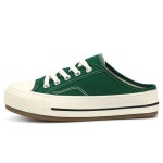 여자신발 배색 뮬 스콰즈 여성단화 : 동해태파