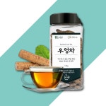 우엉 로스팅 차 건허브차 140g 우엉차만들기 우엉차끓이는법 볶은우엉차 건강에좋은차 : 신선뜨락