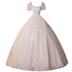 오프숄더 드레스 셀프 셀프웨딩 벨라인 스냅촬영 웨딩 E15 웨딩드레스 S : 주식회사룸바이브