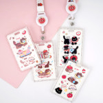 뽀르르냥댕이 사원증줄 케이스 넥스트랩 : 뽀너스