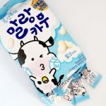 롯데 폭신폭신 말랑카우 79g 밀크 딸기 x2 말랑카우딸기맛 밀크맛 캔디 : 블루칩몰