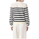 아페쎄 아페쎄 화이트 네이비 니트 25AF23416WVBEC#TAS : 젠테스토어