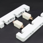 브라켓 고정 거치대 인디언즈 (블랙/화이트) 지지대 6피 A. 3상 80피치 40형220L : 세븐케어