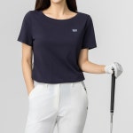 베러투데이 여성 고주파 라운드 반팔 티셔츠 : 베러투데이 스토어