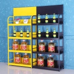 매장진열대 매대 스낵 진열장 피씨방 팬트리 약국 화이트 80x30x170 4단 : 주식회사리빙메이트