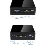 i7 10510U 듀얼 네트워크 포트 코어 미니 오피스 홈 PC 컴퓨터 호스트 : 송하유통5