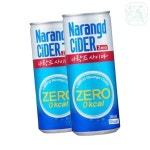 하다스 회사음료 당구장음료수 동아오츠카 나랑드사이다 제로 245ml 30캔 : 하다상가