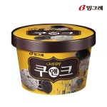 빙그레 그라시아 쿠앤크 오리지널 750ml 4개 아이스크림 그라시아 750ml 4개 : 휼이네하우스