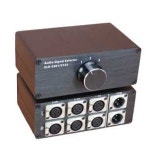 2채널 XLR 밸런스 패시브 무손실 앰프 듀얼 스위처 셀렉터 in : 다다몰365