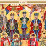 상 A. 골든 프레임, A. 스크롤 그리기, A. 완성품 폭 55 높이 70 그림 중앙 4 : 아키숑