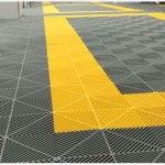 세차장 미끄럼 방지 바닥 매트 현관매트 현관코일매트 바닥매트 40x40x2.0 : 폭스 글로벌 물류센터