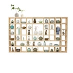 대형 컵진열장 장식장 엔틱 진열장 다기 선반장 선반 : RohaGlobal