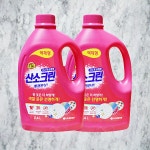 엘지 테크 산소크린 표백제 액체형 2400ml 2개 : 마켓다모아모아