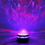 LED 미러볼 노래방 홈파티 가정용 업소용 USB 리모컨 사운드인식 조명 캠핑조명 : 아라맘스